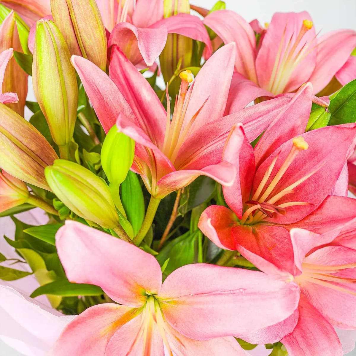 Charming Pink Lily Bouquet – Elegant Floral Gift for Love & Celebration