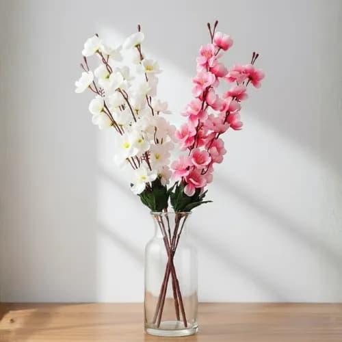 The Spring Bloom Artificial Cherry Blossom Flower Sticks