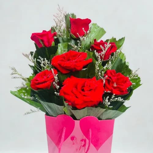 Classic Red Rose Bag of Love