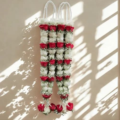Elegant Rose & Gypsy Wedding Garland