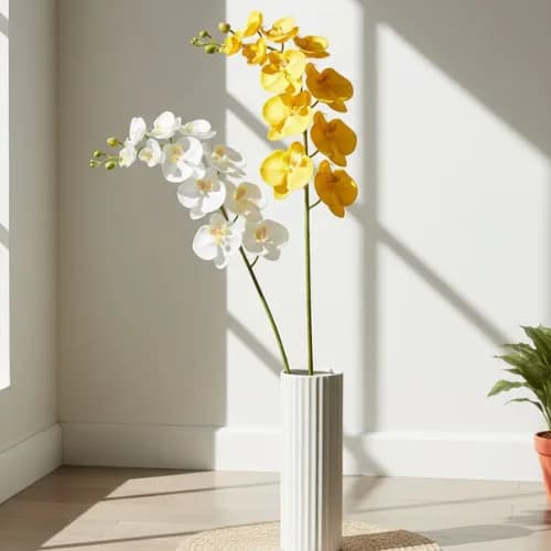 The Exotic Elegance Long Stem Faux Phalaenopsis Orchid