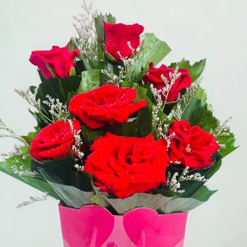 Classic Red Rose Bag of Love