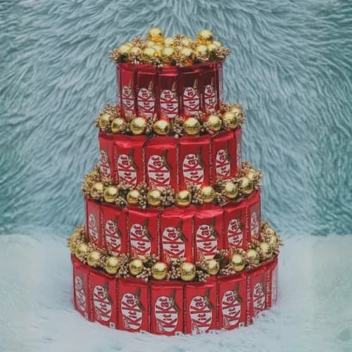 The KitKat Celebration Town Multi-Tiered Chocolate Masterpiece