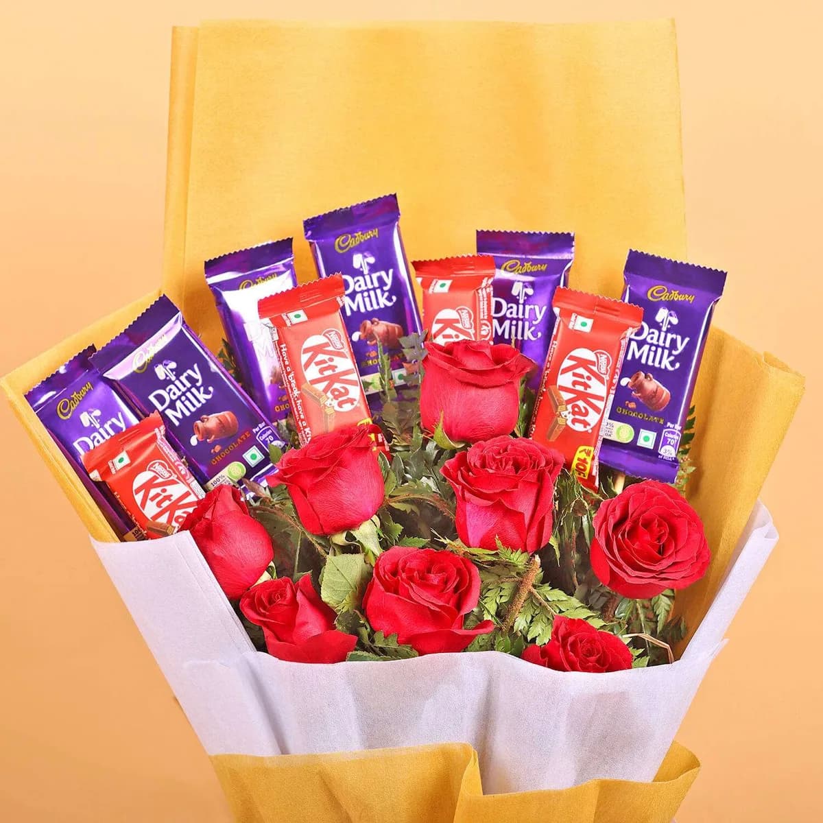 Dairy Milk & KitKat Gift for Romantic Occasions