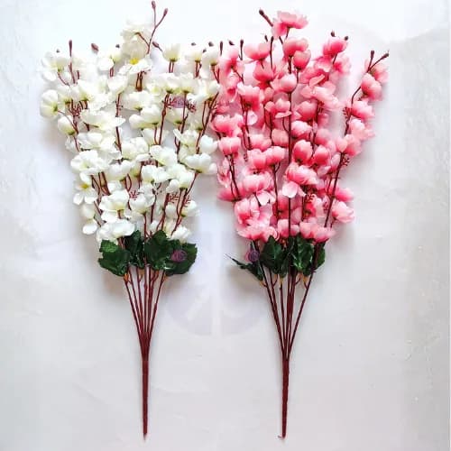 The Spring Bloom Artificial Cherry Blossom Flower Sticks