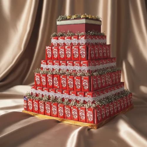 The Grand KitKat Tower & Ferrero Rocher Chocolate
