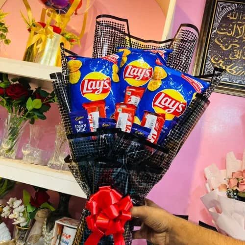 Crispy Snack Surprise Bouquet