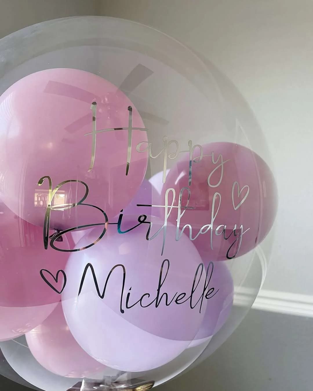 Personalized Birthday Balloon Gift Box